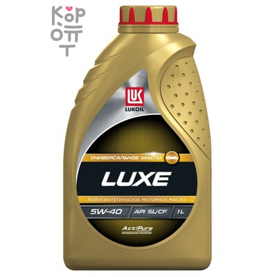 LUKOIL LUXE 5W-40 API SL/CF — Масло моторное