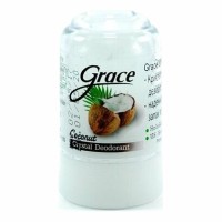 Grace Кристаллический натуральный антибактериальный дезодорант Грейс - Кокос для подмышечной области.