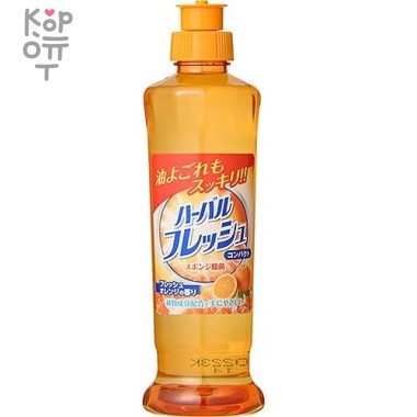 Mitsuei Средство для мытья посуды, овощей и фруктов с ароматом апельсина. — Корейские товары для всей семьи(КорОпт)