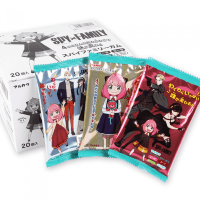 Marukawa Spy Family Chewing Gum Assorted Flavour - Резинка жевательная "Шпионская семейка" (персик, зел. яблоко, йогурт, кола) 10гр.*20шт. в блоке.