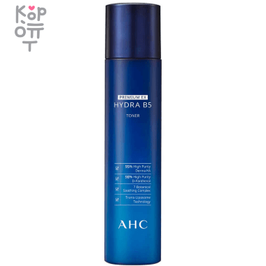 AHC Premium EX Hydra B5 Toner - Тонер-премиум увлажняющий с витамином В5 140мл. — Корейские товары для всей семьи(КорОпт)