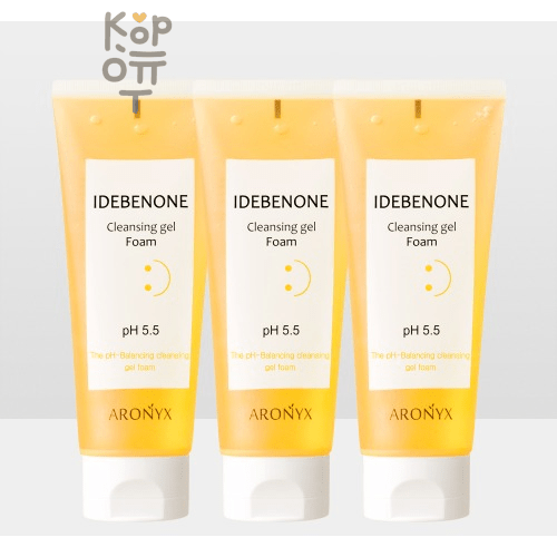 Aronyx Idebenone Cleansing Gel Foam - Гель-пенка для лица отбеливающая с Идебеноном 150мл.