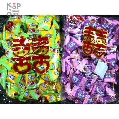 Конфеты с фруктовым вкусом, 2,5кг — Корейские товары для всей семьи(КорОпт)