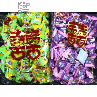 Конфеты с фруктовым вкусом, 2,5кг