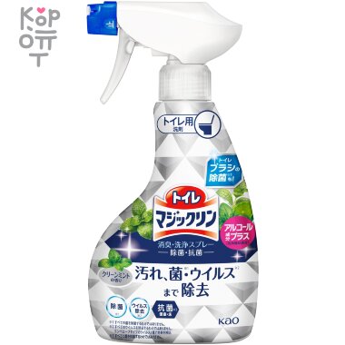 KAO Magiсclean Toilet Cleaner - Чистящее и дезодорирующее пенящееся средство для туалета c ароматом Мяты (спиртовой). — Корейские товары для всей семьи(КорОпт)