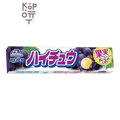 Конфеты жевательные со вкусом Красного винограда, Morinaga, 55гр.