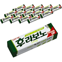 LOTTE Gum FLAVONO - Жевательная резинка со вкусом Мяты, 26 г