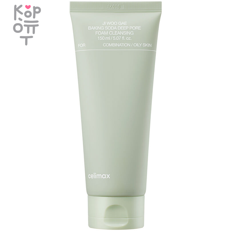 Celimax Ji Woo Gae Baking Soda Deep Pore Foam Cleansing - Пенка для глубокого очищения с Cодой 150мл., купить с доставкой на дом фото 1 — Корейские товары для всей семьи(КорОпт)