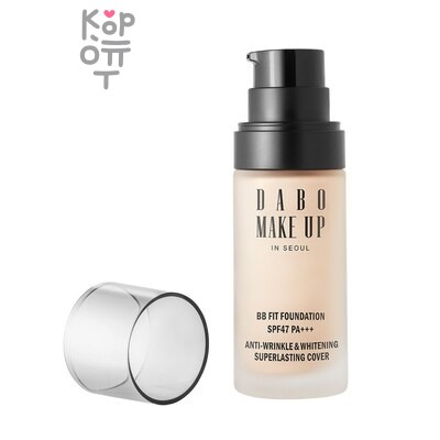 DABO MAKE UP BB Fit Foundation Light Beige — ВВ крем, тройного действия SPF47 PA+++ натуральный бежевый№13, 30 г