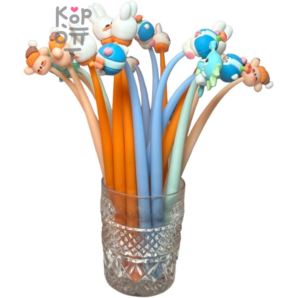 Deli Ballpoint Pen - Ручка шариковая с висюлькой, толщина 0,5мм