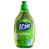 CJ LION Chamgreen Green Tea - Средство для посуды, фруктов и овощей - Зеленый чай