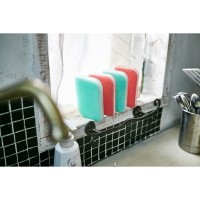SB CLEAN&CLEAR - Губка для мытья посуды №098 Triple Filter - 11,5см*7,5см*2,5см., мягкая