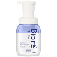 KAO Biore The Face Foaming Cleanser Oil Control - Очищающая пенка для лица против жирного блеска, 200мл.