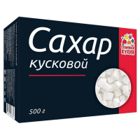 Отличная Кухня Black Edition Сахар белый кусковой, 250 г