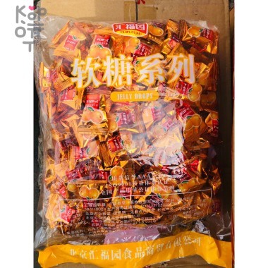 Конфеты Jelly Drops со вкусом Апельсина, 2,5кг — Корейские товары для всей семьи(КорОпт)