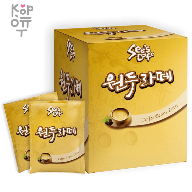 See&#039;s Coffee Beans Latte - Кофе быстрорастворимый Латте из кофейных зерен 25гр.*12шт. — Корейские товары для всей семьи(КорОпт)