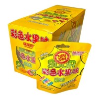 Мармелад Fupai Sour Acid Candy - Фруктовые полоски со вкусом Клубники