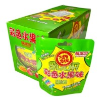 Мармелад Fupai Sour Acid Candy - Фруктовые полоски со вкусом Клубники