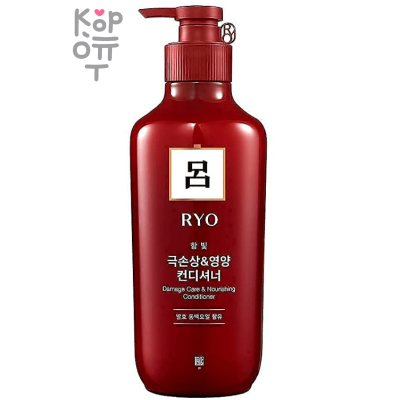 Ryo Damage Care and Nourishing Conditioner - Питательный кондиционер для поврежденных волос 550мл. 