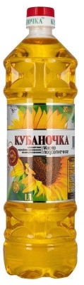 Кубаночка — Масло нераф 1 л