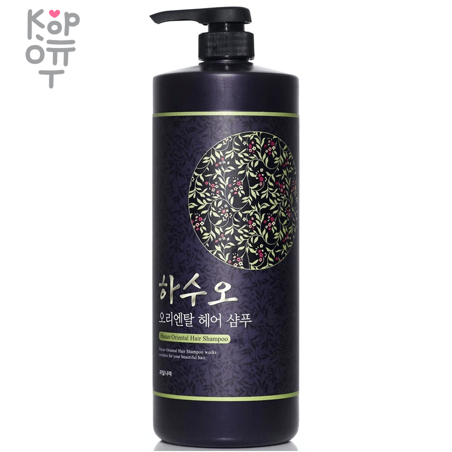 Welcos Hasuo Oriental Hair Shampoo - Шампунь для волос с восточными травами, 1500мл. , купить с доставкой на дом фото 1 — Корейские товары для всей семьи(КорОпт)