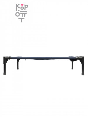 Mr.Kranch Elevated S Лежанка-шезлонг каркасная для собак, малая, синяя, 62×46×19 см