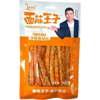 Снэк Yu Jin Foods Депутаты на работе, 76гр. - Пряный пшеничный снек со вкусом крылышек гриль