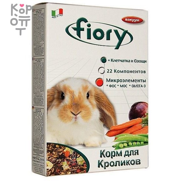 FIORY корм для кроликов Karaote 850 г, купить с доставкой на дом фото 1 — Корейские товары для всей семьи(КорОпт)
