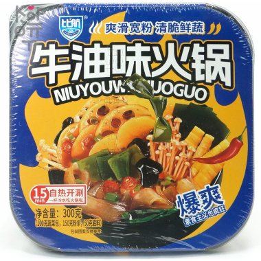 Саморазогревающаяся нежная лапша Биханг с хрустящими овощами, слегка острая, 300гр. — Корейские товары для всей семьи(КорОпт)