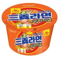 Лапша сублимированная SamYang Ramen Original - со вкусом говядины и ветчины, 115гр.