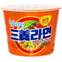 Лапша сублимированная SamYang Ramen Original - со вкусом говядины и ветчины, 115гр.