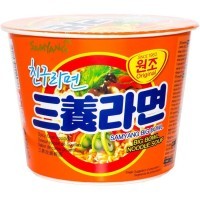 SamYang Ramen Original Лапша сублимированная, со вкусом говядины и ветчины, 115 г