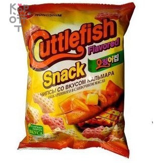 Чипсы NongShim &quot;Нонг Шим&quot; со вкусом кальмара 55гр. — Корейские товары для всей семьи(КорОпт)
