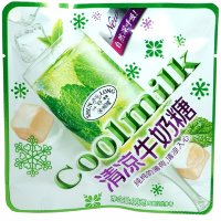 Жевательная конфета Shun Long Coolmilk - Освежающая молочная со вкусом молока и легкой прохладой