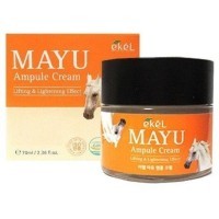 Ekel Ampule Cream Mayu - Подтягивающий Ампульный крем для лица с лошадиным жиром, 70 мл