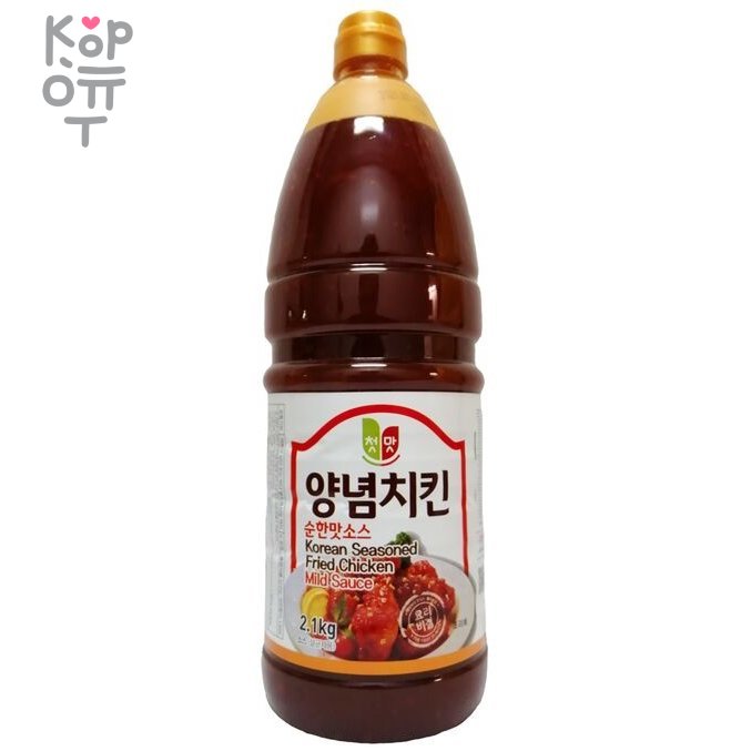 Cheongwoo Korean Seasoned Fried Chicken - Соус с острым вкусом (курица со специями) 2,1кг., купить с доставкой на дом фото 1 — Корейские товары для всей семьи(КорОпт)