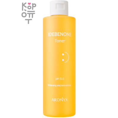 Aronyx Idebenone Whitening Toner - Отбеливающий тонер для лица с Идебеноном 250мл. 