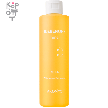 Aronyx Idebenone Whitening Toner - Отбеливающий тонер для лица с Идебеноном 250мл.  — Корейские товары для всей семьи(КорОпт)
