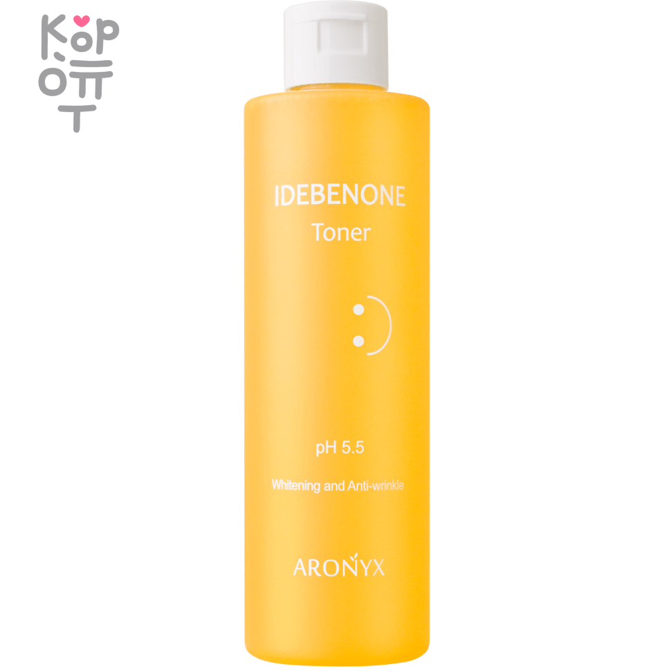 Aronyx Idebenone Whitening Toner - Отбеливающий тонер для лица с Идебеноном 250мл. , купить с доставкой на дом фото 1 &mdash; Корейские товары для всей семьи(КорОпт)