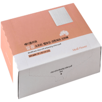 Medi Flower Puff Cotton Clear Soft Embossing - Ватные подушечки хлопковые с тиснением 50 мм*60 мм 520 шт