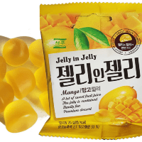 Seoju Mango in Jelly - Мармелад из Манго в миниатюре с желе внутри, 23 г
