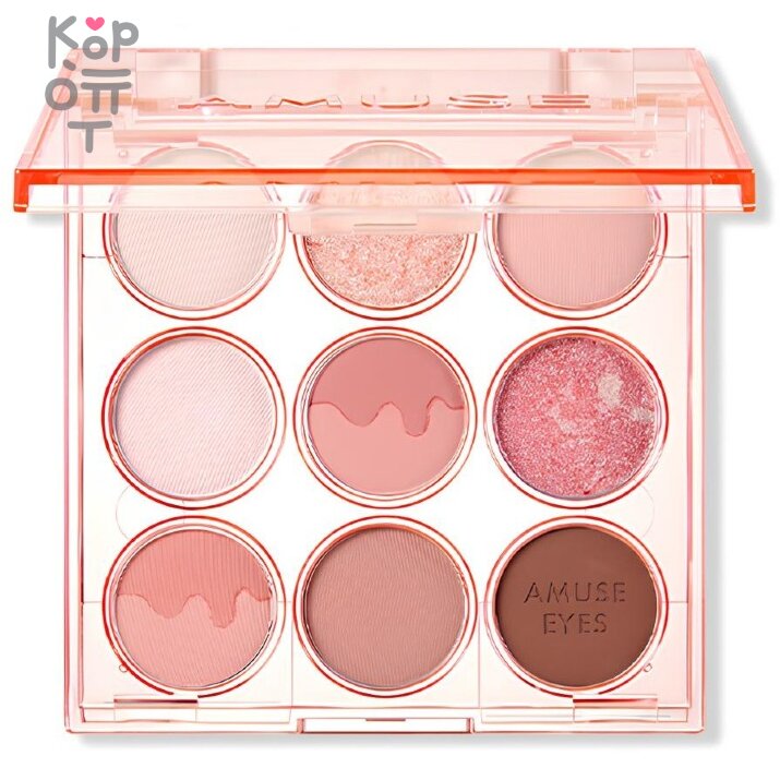 AMUSE Eye Color Palette - Палетка теней для век 5,4гр. Глаза AMUSE Eye Color — линейка с выбором вариантов: персик. В КорОпт можно подобрать свежие приходы азиатской косметики с хорошим остаточным сроком годности и собрать заявку по средствам регулярного ухода.