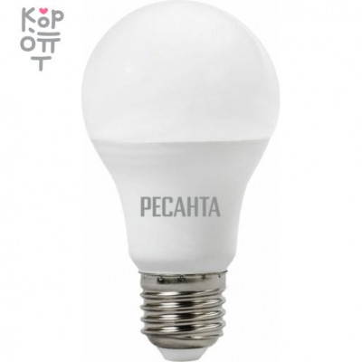 Лампа светодиодная LL-R-A60-11W-230-6K-E27 (груша, 11Вт, холод., Е27) Ресанта