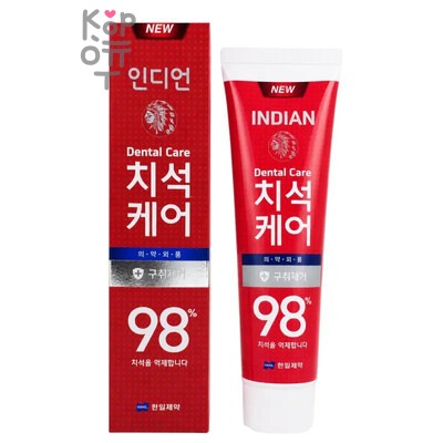 Зубная паста, "от Запаха" и против образования зубного камня/Indian Dental Care removal heratosis, Hanil