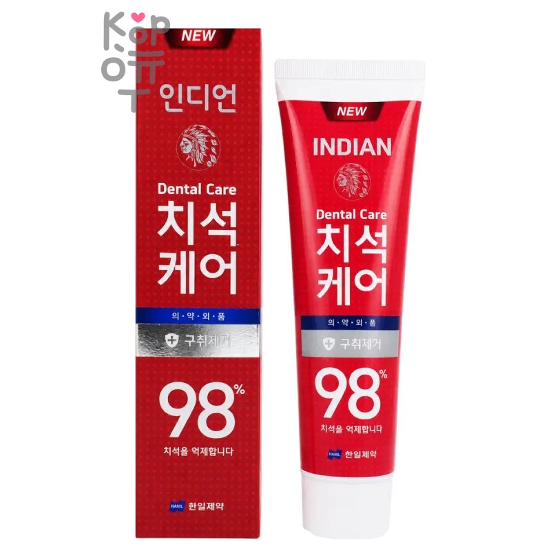 Зубная паста, "от Запаха" и против образования зубного камня/Indian Dental Care removal heratosis, Hanil