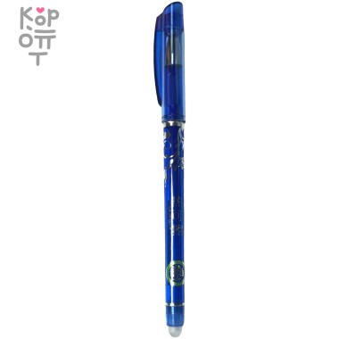 Lea Erasable Gel Pen - Ручка синяя, гелевая, стирающаяся, толщина 0,5мм — Корейские товары для всей семьи(КорОпт)