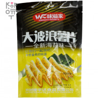 Чипсы картофельные Weiyijia Big Wave с морской капустой, 36гр.
