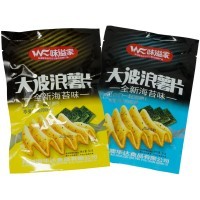 Чипсы картофельные Weiyijia Big Wave с морской капустой, 36гр.