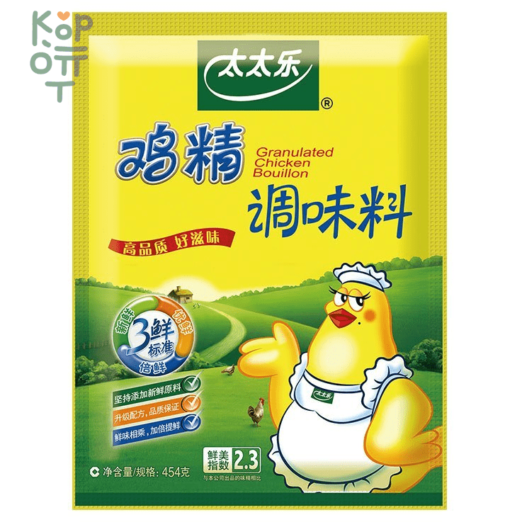 Приправа Саньсянь Granulated Chicken Bouillon - Гранулированный Куриный бульон в порошке, 454гр., купить с доставкой на дом фото 1 &mdash; Корейские товары для всей семьи(КорОпт)