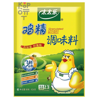 Приправа Саньсянь Granulated Chicken Bouillon - Гранулированный Куриный бульон в порошке, 454гр.